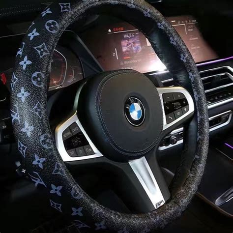 louis vuitton steering wheel cover|louis vuitton steering wheel.